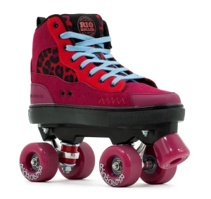 Rio Roller Beats Rollschuhe | Red Leopard