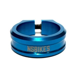 NS Bikes Bolt-On Sattelklemme MTB 34,9mm | Blue