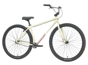Sunday High C 29" Cruiser Wheelie Fahrrad | Classic White