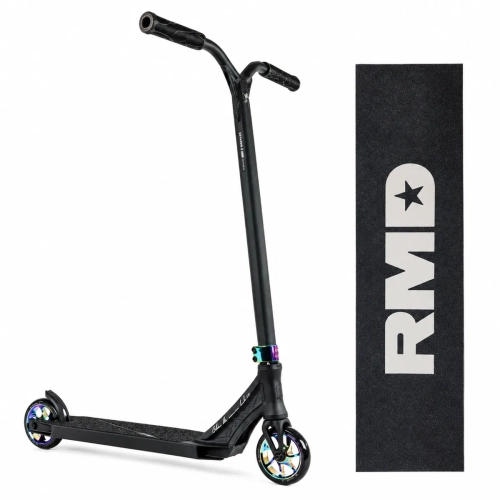 Ethic Erawan V2 S Neochrome mit zusätzlichem RMD Classic Big Logo Griptape